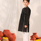 Boy's' Black Kurta Pyjama Set
