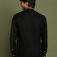 Boy's Black Short Kurta