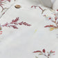 Boy's Cream Floral Printed Angrakha Kurta Pyjama Set