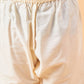 Boy's Cream Mirror Work Jacket And Solid Kurta Pyjama Set