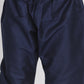 Boy's' Lavender And Navy Blue Jacquard Kurta Pyjama Set