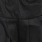 Boy's Maroon Embroidered Nehru Jacket With Mustard Kurta And Black Dhoti Set