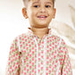 Boy's Mint Green Cotton Kurta Pyjama Set