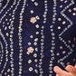 Boy's' Navy Blue Bandhni Kurta And Patiala Set