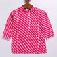 Boy's Pink Cotton Kurta Dhoti Set