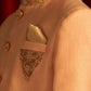 Boy's' Pink Silk Blend Solid Sherwani Set