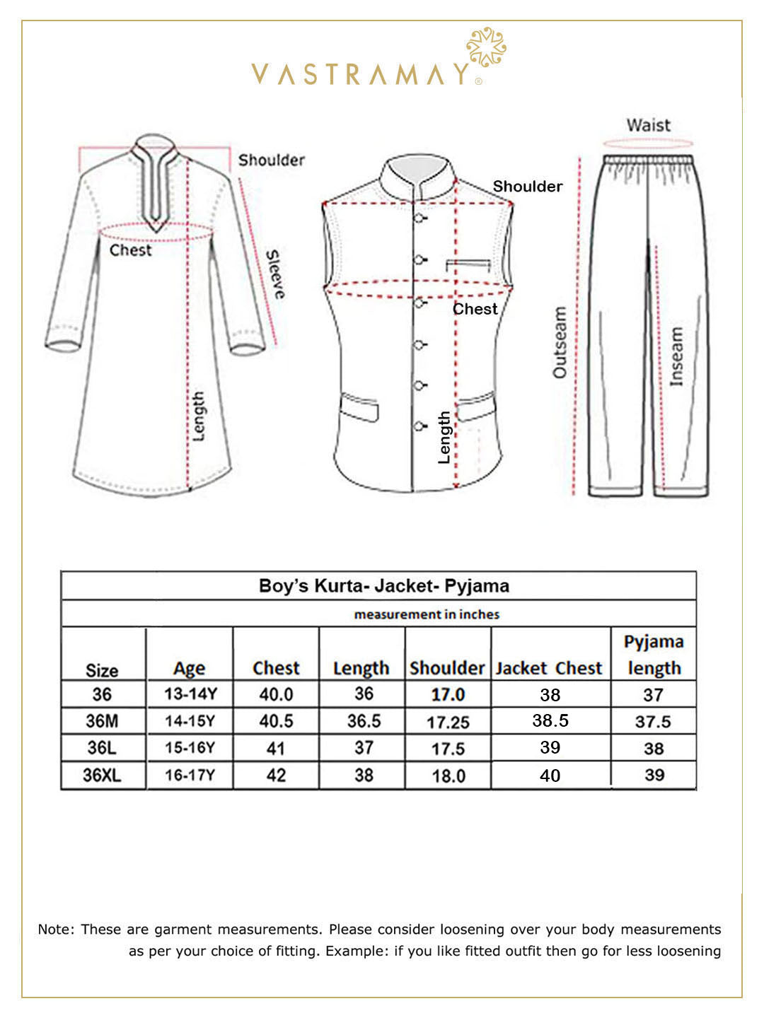 Boy's' Rose Gold Silk Blend Kurt Pyjama And Maroon Nehru Jacket Set