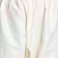 Boy's' White Mirror Kurta Pyjama Set