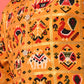 Boy's' Yellow Patola Print Festive Kurta Pyjama Set