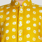 Boys Yellow Linen Slub Kurta Pyjama Set