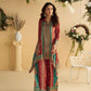Crepe Silk Multi-Color Mirror Work Co-ord Set