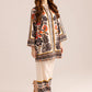 Floral Orange Black Printed Co-Ord Set