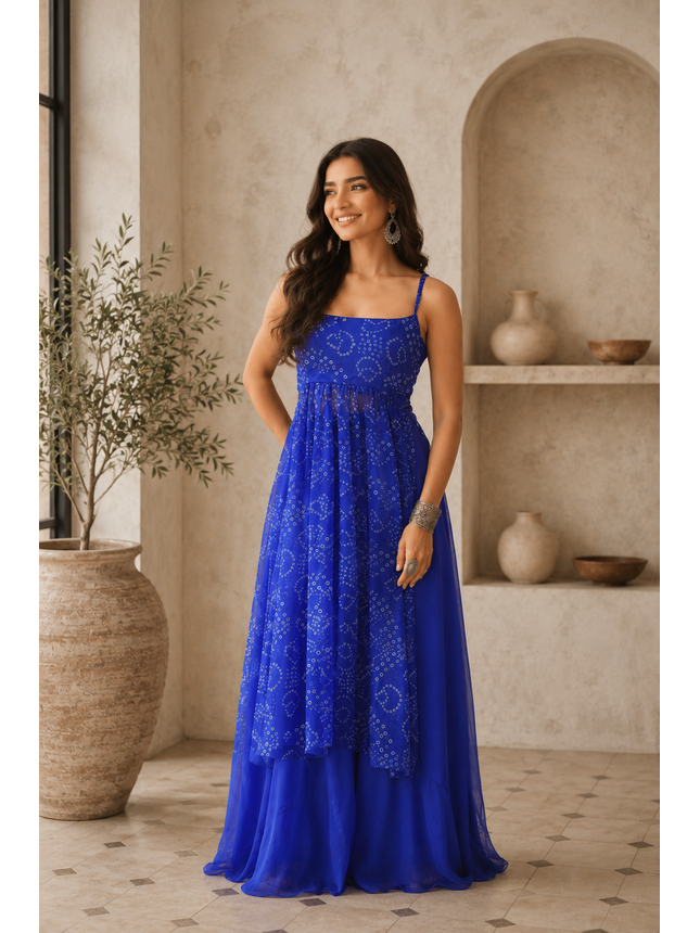 All Season Designer Faux Georgette Heavy Digital Print Kurta set