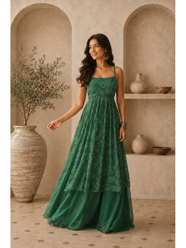 All Season Designer Faux Georgette Heavy Digital Print Kurta set