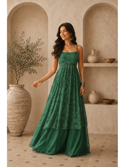 All Season Designer Faux Georgette Heavy Digital Print Kurta set