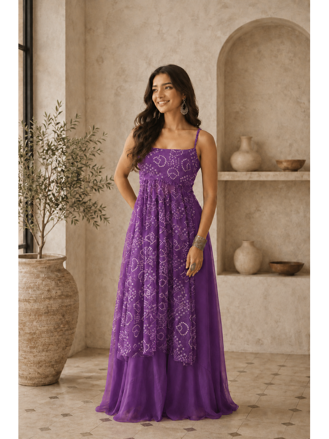 All Season Designer Faux Georgette Heavy Digital Print Kurta set