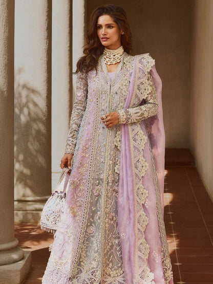 Embroidered Hand Embellished Soraya Orchid Suit