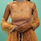 Embellished Beads & Stones Semi-Stitched Lehenga & Unstitched Blouse With Dupatta