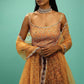 Embellished Beads & Stones Semi-Stitched Lehenga & Unstitched Blouse With Dupatta