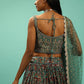 Embellished Beads & Stones Semi-Stitched Lehenga & Unstitched Blouse With Dupatta
