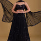 Embellished Sequinned Semi-Stitched Lehenga Choli With Dupatta