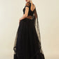 Embellished Sequinned Semi-Stitched Lehenga & Unstitched Blouse With Dupatta