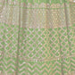 Embroidered Mirror Work Semi-Stitched Lehenga Choli With Dupatta