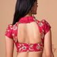 Embroidered Mirror Work Semi-Stitched Lehenga & Unstitched Blouse With Dupatta