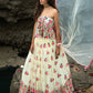 Embroidered Semi-Stitched Lehenga & Unstitched Blouse With Dupatta