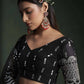 Embroidered Semi-Stitched Lehenga & Unstitched Blouse With Dupatta