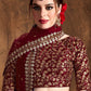 Embroidered Semi-Stitched Lehenga & Unstitched Blouse With Dupatta