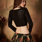 Embroidered Semi-Stitched Lehenga & Unstitched Blouse With Dupatta