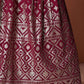 Fascinating Dark Pink Sequins Georgette Festival Wear Lehenga Choli