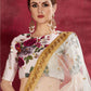 Printed Semi-Stitched Lehenga Unstitched Blouse With Dupatta
