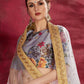 Printed Semi-Stitched Lehenga Unstitched Blouse With Dupatta