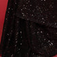 Black Fully Sequined Georgette Party Wear Saree