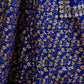 Women Blue & Gold Thread Work Semi-Stitched Lehenga & Unstitched Blouse & Dupatta