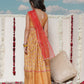 Girl's' Floral Printed Lehenga Choli With Dupatta