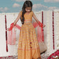 Girl's' Floral Printed Lehenga Choli With Dupatta