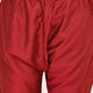 Girl's' Maroon Embellished Kurta Pyjama Set