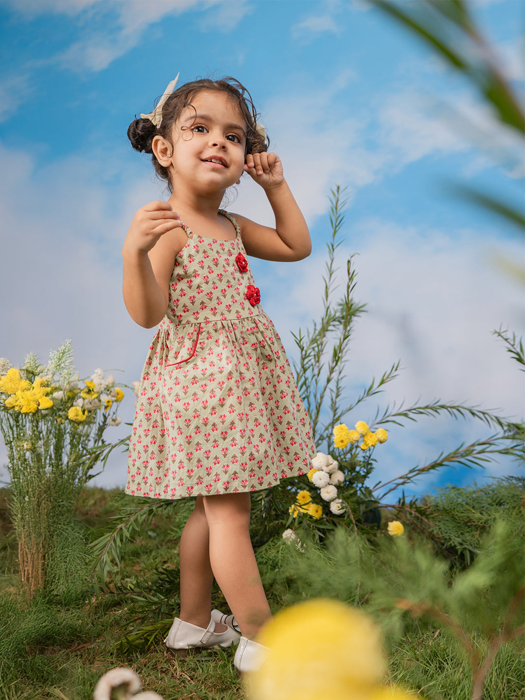 Girl's Mint Green Dress