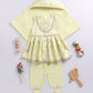 Girl's' Mint Green Ethnic Combo Set