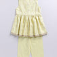 Girl's' Mint Green Ethnic Combo Set