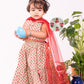Girl's' Mint Green Lehenga Choli With Dupatta