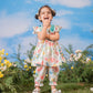 Girl's Multi Color Co Ords