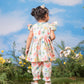Girl's Multi Color Co Ords