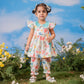 Girl's Multi Color Co Ords