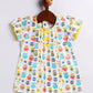 Girl's' Multi Color Kurta Set