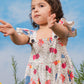 Girl's Multi Color Romper