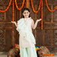 Girl's Multicolor Kurta And Palazzo Pant Dupatta Set